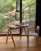 Field desk skrivebord i egetræ