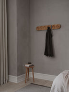 Knagerække i egetræ