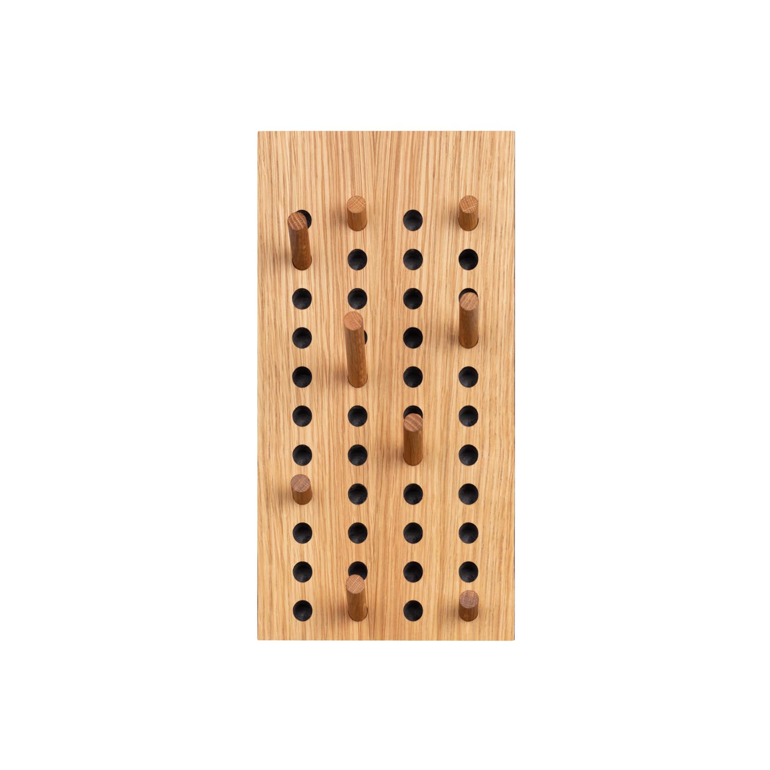 Scoreboard small vertical set forfra med en hvid baggrund.