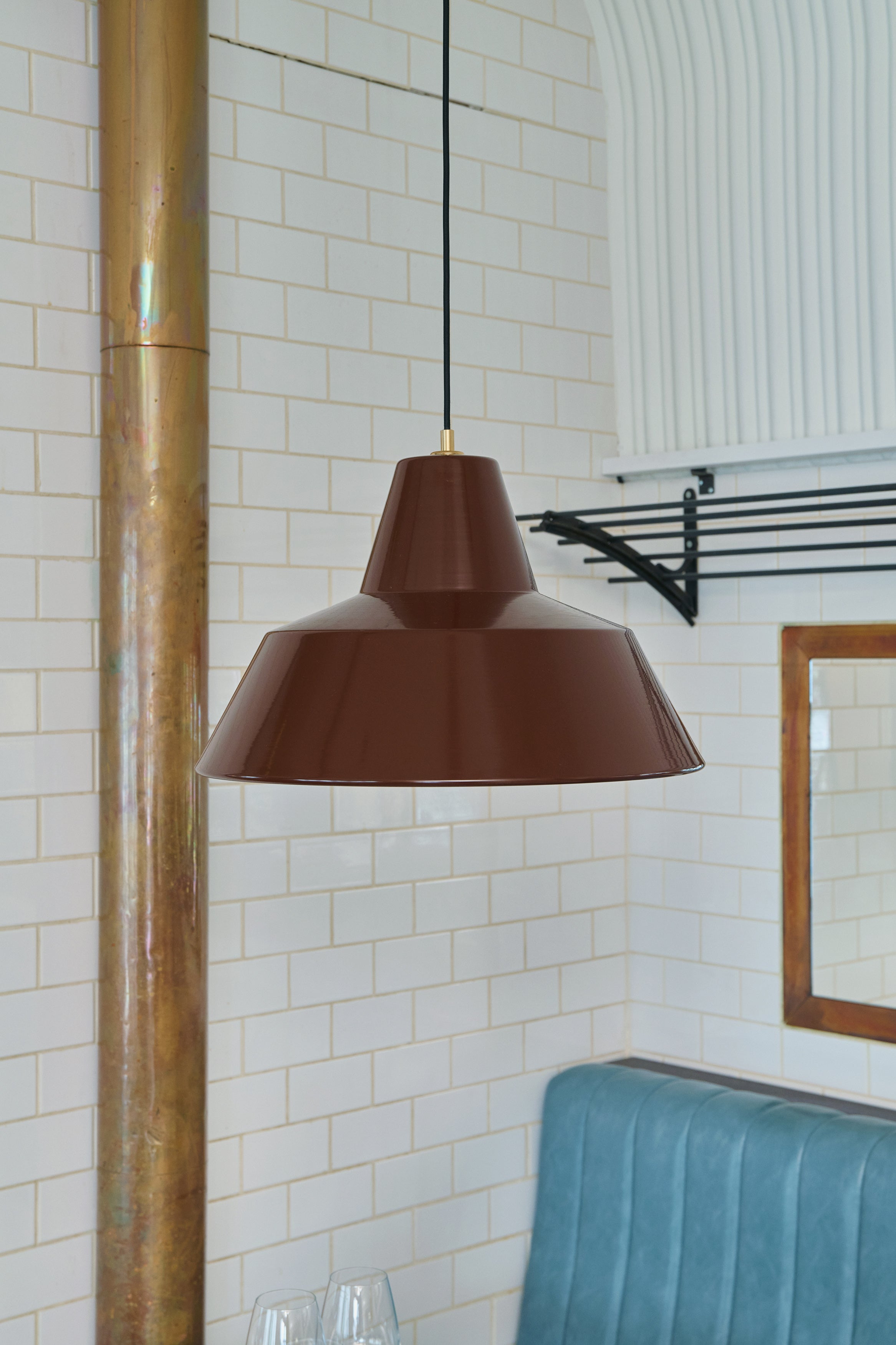 Workshop Anniversary pendel, chocolate brown - Made By Hand