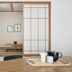 Livsstilsbillede med tekande-sæt placeret i 2 rum