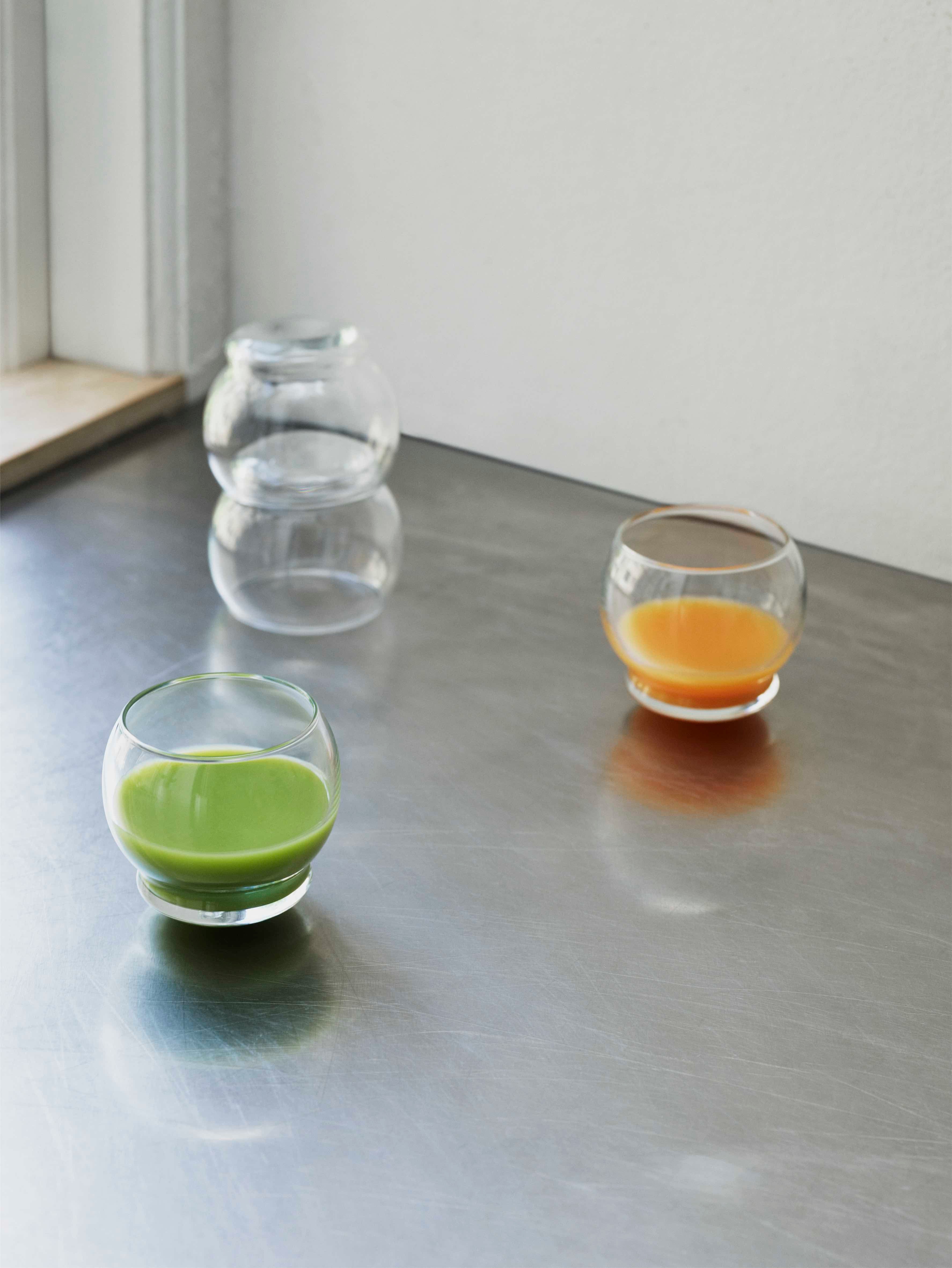 Pipe vandkande fra Normann Copenhagen inkl. 4 vippeglas