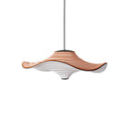 Loftlampe i hvid og orange