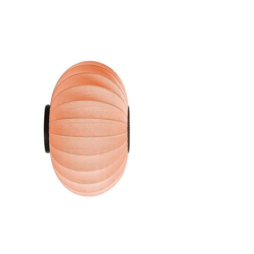 Lampe fra siden i coral farve