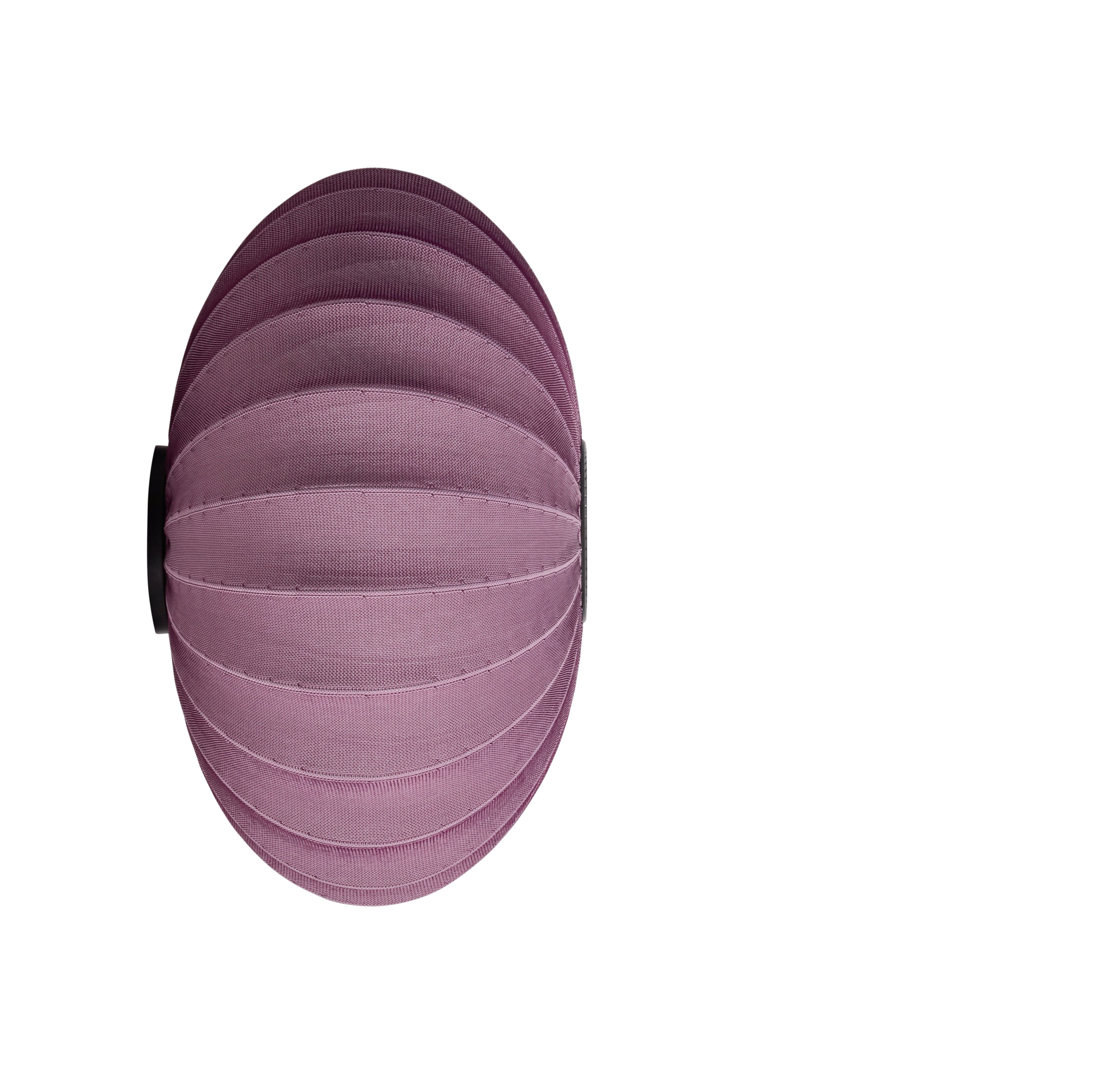 Lampe i lilla med sort 