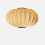 Loftlampe i gul / sort