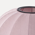 Close up af lyserød lampe 