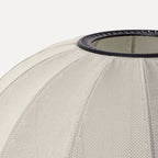 Close up af med hvid loftlampe