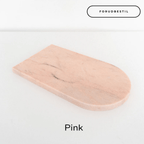 Marmor bakke i pink