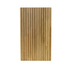 Lang brødskærebræt med riller