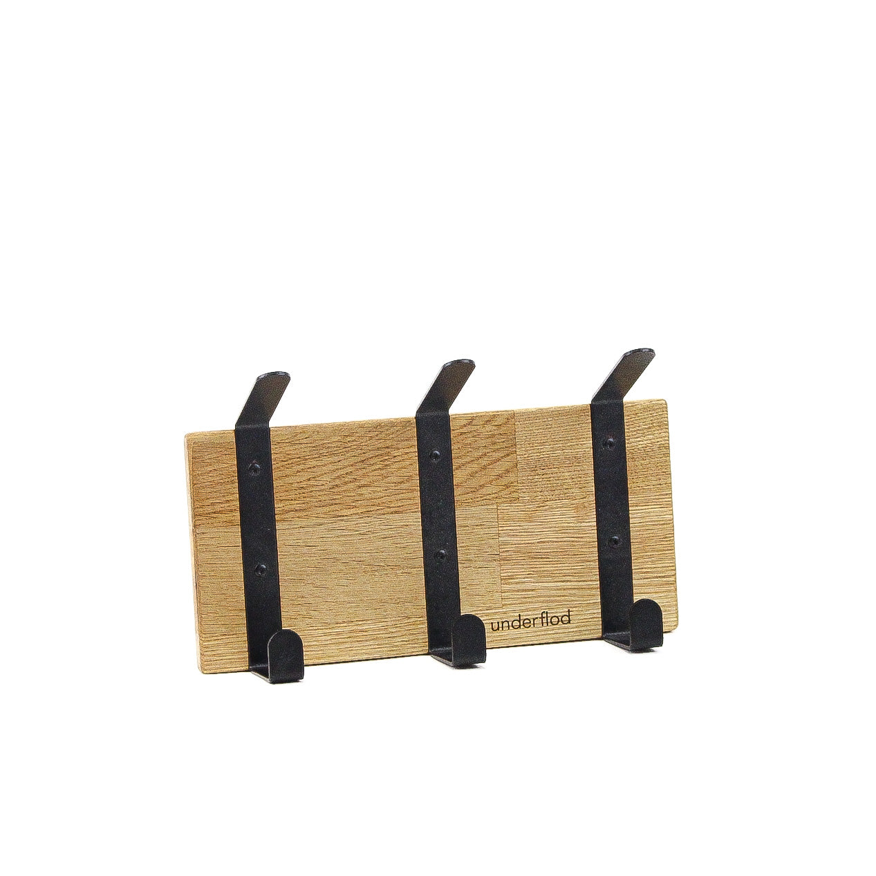 Knage med 3 kroge til jakke, Underflod logo