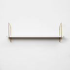 Hylde i hvid og guld